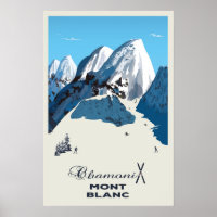 Mont Blanc, Chamonix, Ski