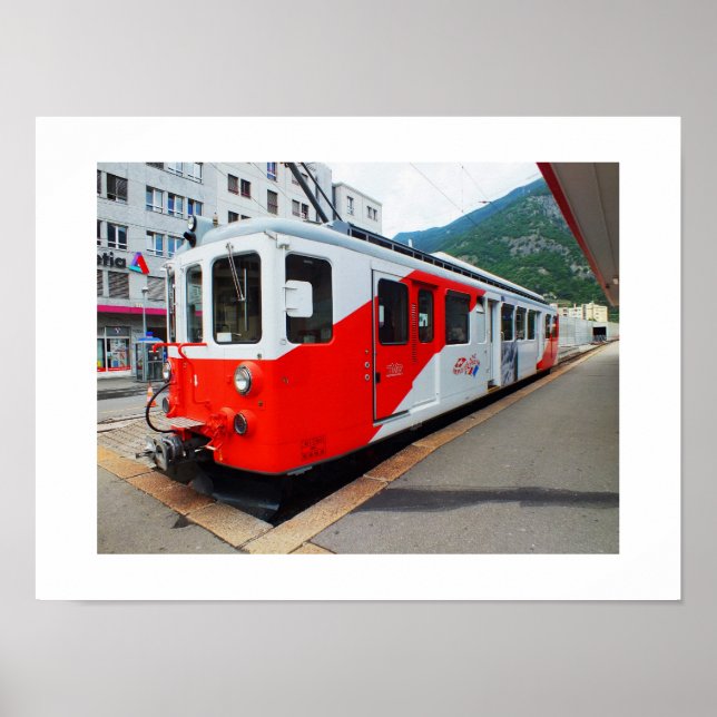 Mont Blanc express Poster (Vorne)