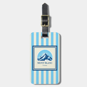 Mont Blanc Frankreich Berg Gepäckanhänger