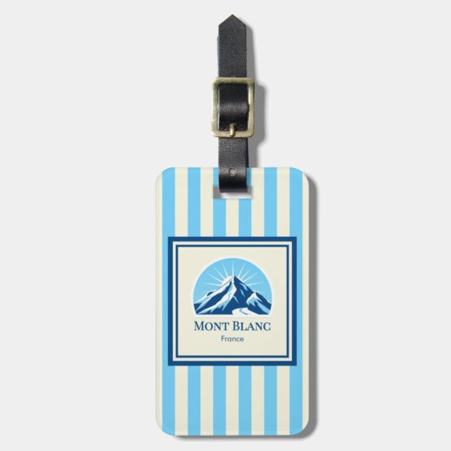 Mont Blanc Frankreich Berg Gepäckanhänger (Von Creator hochgeladen)