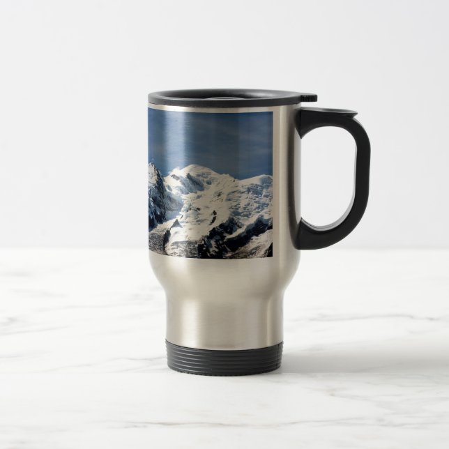 Mont Blanc Frankreich Reisebecher (Rechts)