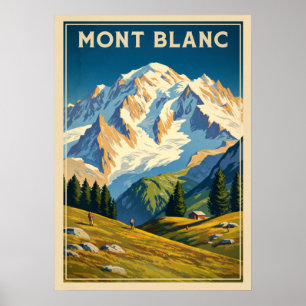 Mont Blanc V03 Poster