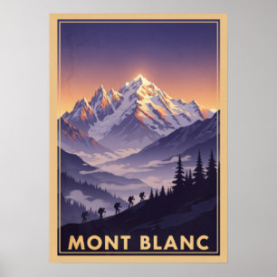 Mont Blanc V05 Poster
