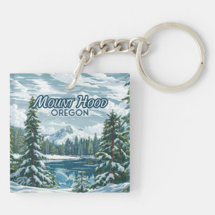 Mont Hood Oregon Ski Pacifique Nord-Ouest Hiver