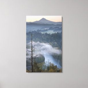 Mont Hood Sandy River toile étirée Imprimer