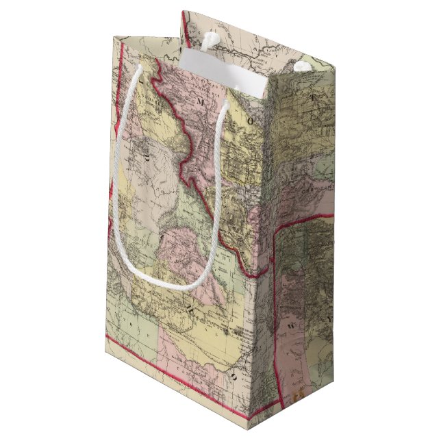 Mont, IDA, Wyo Kleine Geschenktüte (Rückseite Schrägansicht)