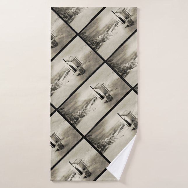 Mont Outhouse Hagar (Serviette de bain)