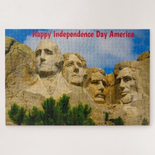 Mont Rushmore Dakota du Sud Jigsaw Puzzle