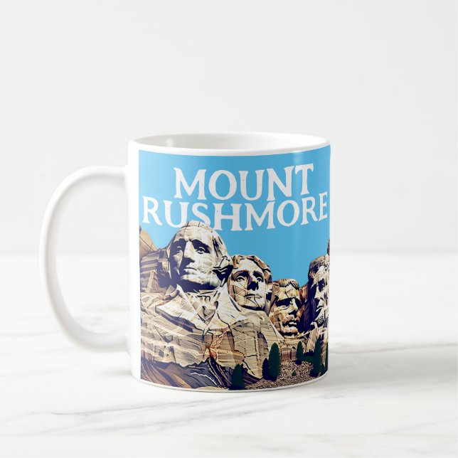 Mont Rushmore Mug (Gauche)