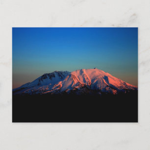 Mont Saint Helens coloré à Dusk Carte postale