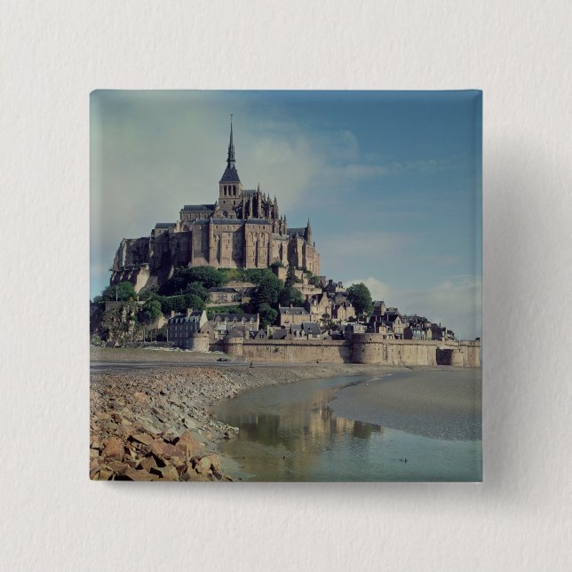 Mont Saint-Michel Button (Vorderseite)