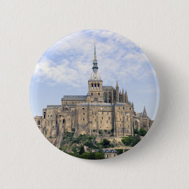 Mont Saint-Michel Button (Vorderseite)