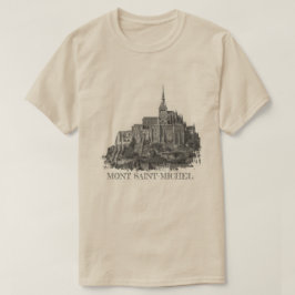 Mont Saint-Michel Distressed T-Shirt