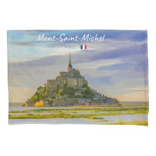 Mont-Saint-Michel, Frankreich - Mittelalterliche A Kissenbezug