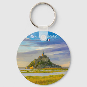 Mont-Saint-Michel, Frankreich - Mittelalterliche A Schlüsselanhänger