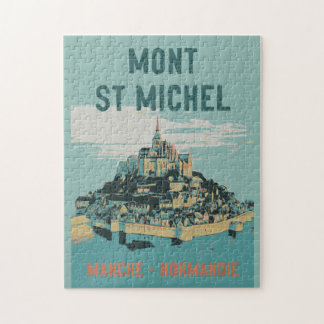 Mont Saint Michel Illustration Frankreich