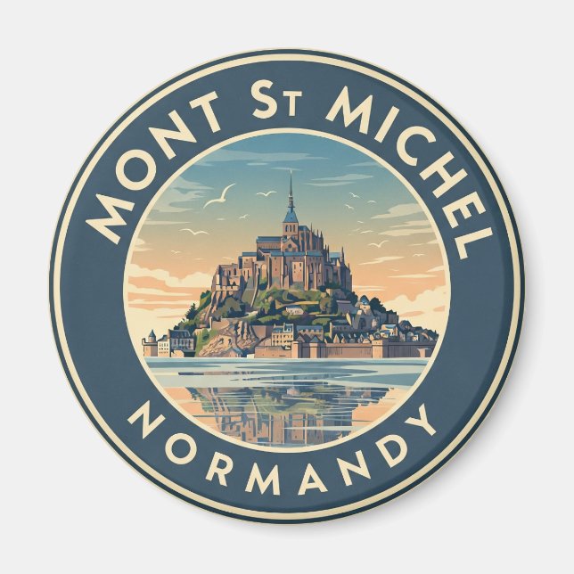 Mont Saint-Michel Magnet (Vorne)