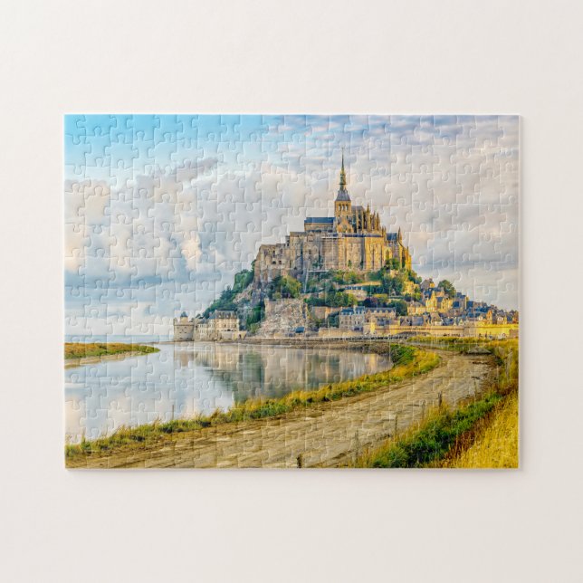 Mont-Saint-Michel, Normandie, Frankreich (Horizontal)