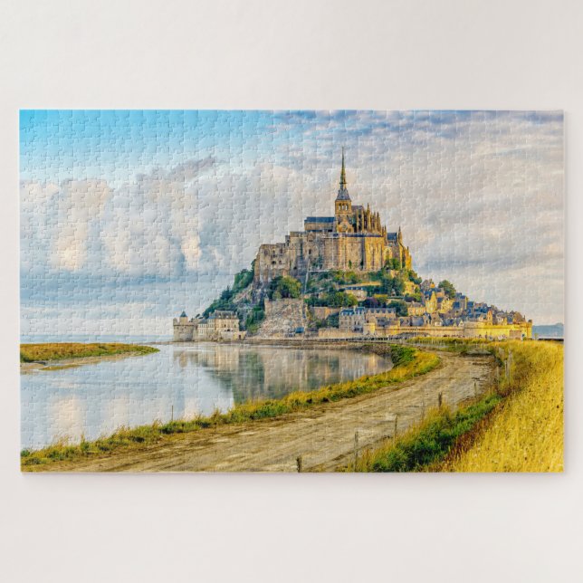 Mont-Saint-Michel, Normandie, Frankreich (Horizontal)