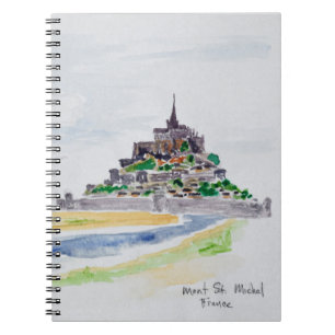 Mont Saint-Michel, Normandie, Frankreich Notizblock