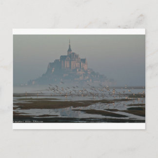 Mont Saint Michel Postkarte
