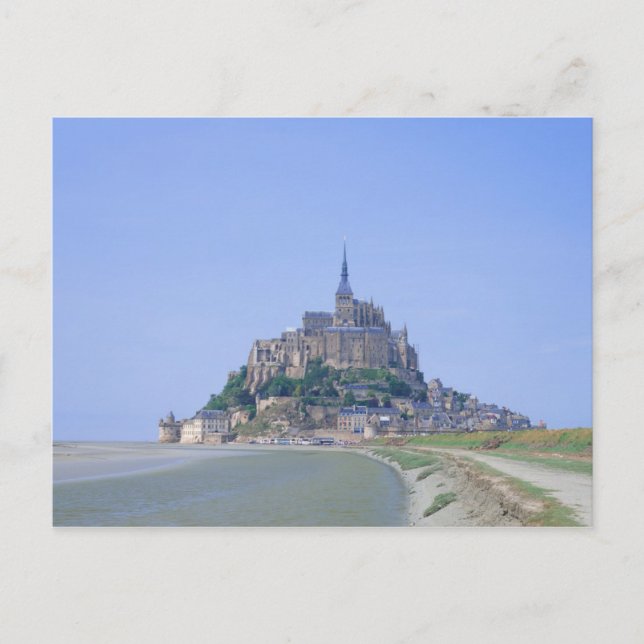 Mont Saint Michel Postkarte (Vorderseite)