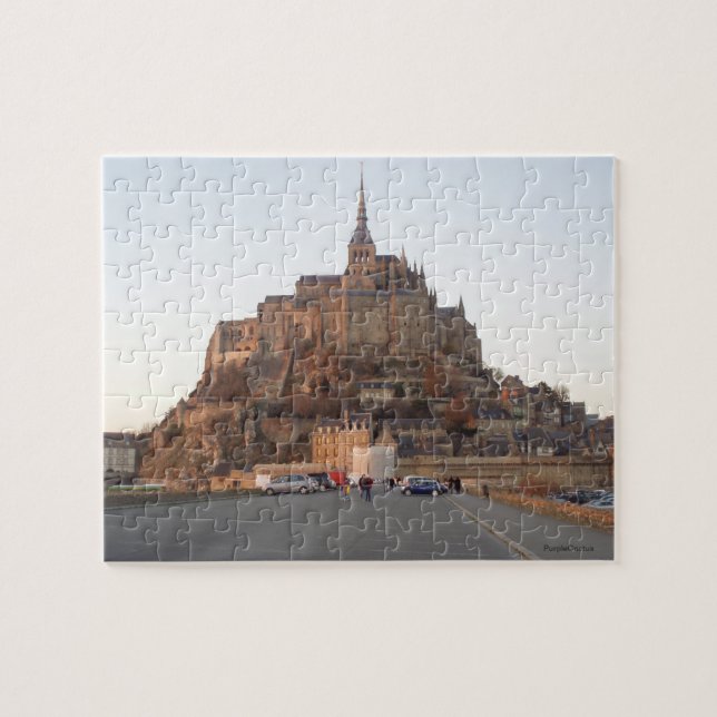 Mont Saint Michel-Puzzlespiel (Horizontal)
