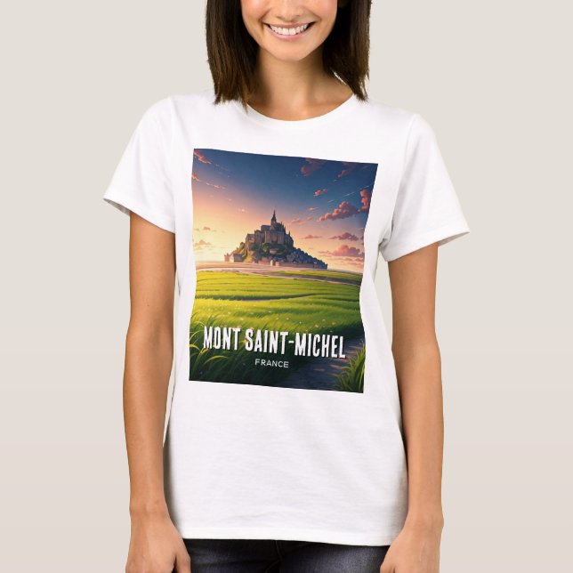 Mont Saint-Michel T - Shirt (Vorderseite)