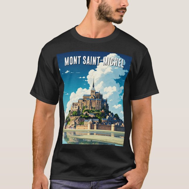 Mont Saint-Michel T - Shirt (Vorderseite)