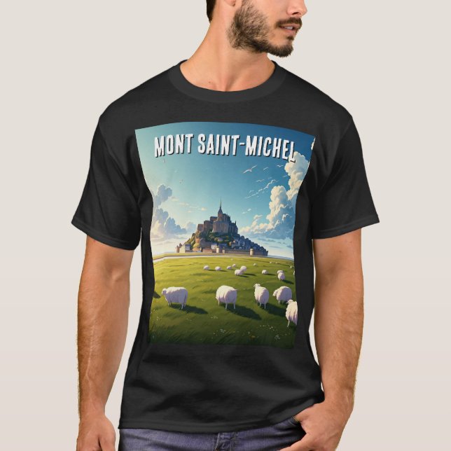 Mont Saint-Michel T - Shirt (Vorderseite)