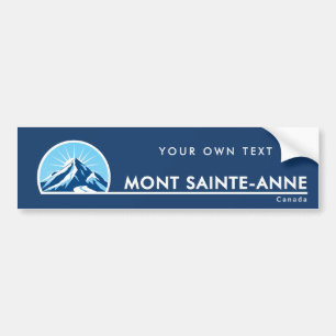 Mont Sainte-Anne Kanada Berg Skigebiet Autoaufkleber