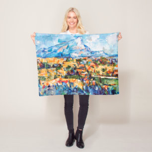 Mont Sainte-Victoire, Paul Cezanne Fleecedecke