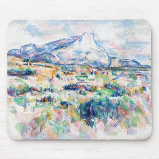 Mont Sainte-Victoire, Paul Cezanne Mousepad (Vorne)