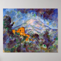Mont Sainte-Victoire, Paul Cezanne