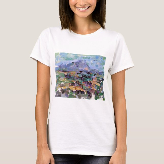 Mont Sainte-Victoire, Paul Cezanne T-Shirt (Vorderseite)