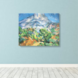 Mont Sainte Victoire über Tholonet, Paul Cezanne Leinwanddruck