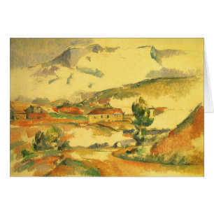 Mont Sainte Victoire von Paul Cezanne, Vintage Kun