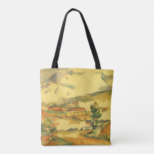 Mont Sainte Victoire von Paul Cezanne, Vintage Kun Tasche
