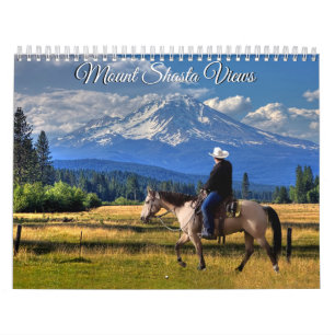 MONT SHASTA VUES #4 CALENDRIER