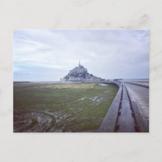 Mont St Micheal Postkarte