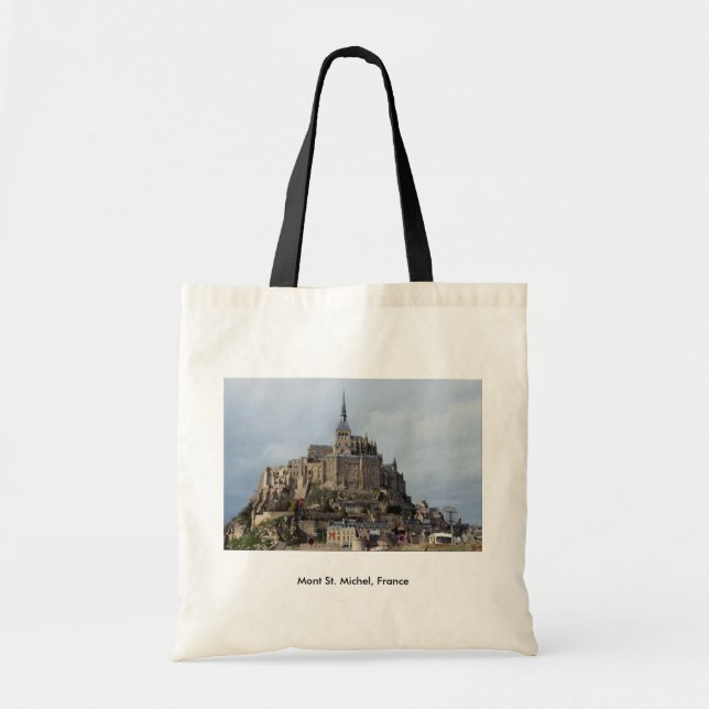 Mont St. Michel, Frankreich Tragetasche (Vorne)