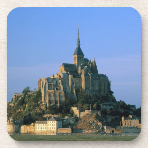 Mont St Michel, Manche, Normandie, Frankreich Getränkeuntersetzer