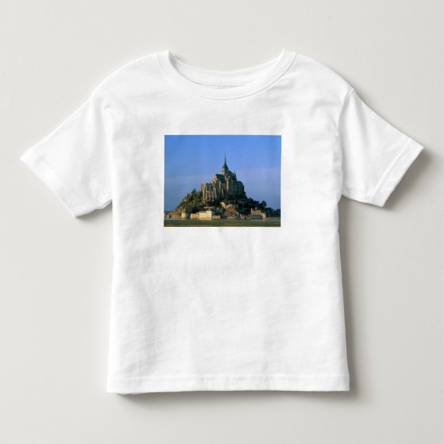 Mont St Michel, Manche, Normandie, Frankreich Kleinkind T-shirt (Vorderseite)