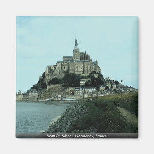 Mont St. Michel, Normandie, Frankreich Magnet