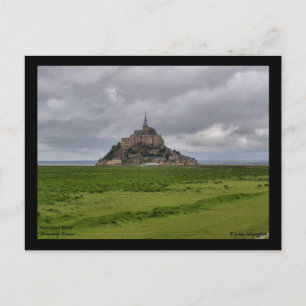 Mont St Michel Postkarte
