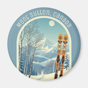 Mont Sutton Quebec Kanada Ski-Souvenir  Magnet