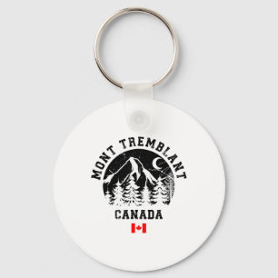 Mont Tremblant Canada Ski Resort Quebec Skiing Sou Schlüsselanhänger