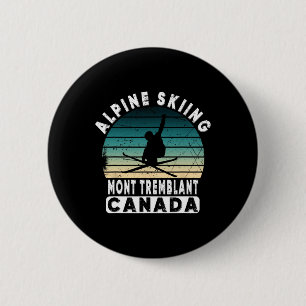 Mont Tremblant Kanada Skigebiet Quebec Skifahren S Button
