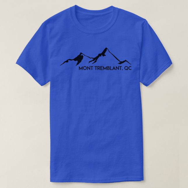 MONT TREMBLANT QUEBEC CANADA QU BEC SKI MOU T-Shirt (Design vorne)