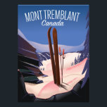 Mont Tremblant Ski Canada Fotodruck<br><div class="desc">Mont Tremblant Kanada Ski-Reiseplakat.</div>